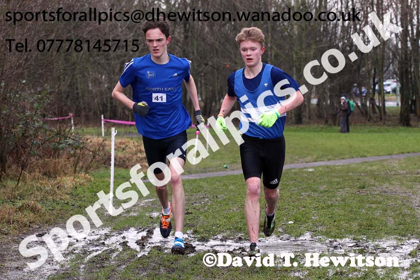 Northumberland Schools Cross Country, Temple Park, South Shields. Photo: David T. Hewitson/Sports for All Pics